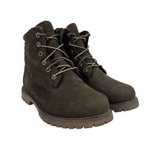 Timberland Boots Womens Size 7.5 Waterville Lug Sole Nubuck Lace Up Ankle Combat